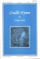 Cradle Hymn SATB choral sheet music cover